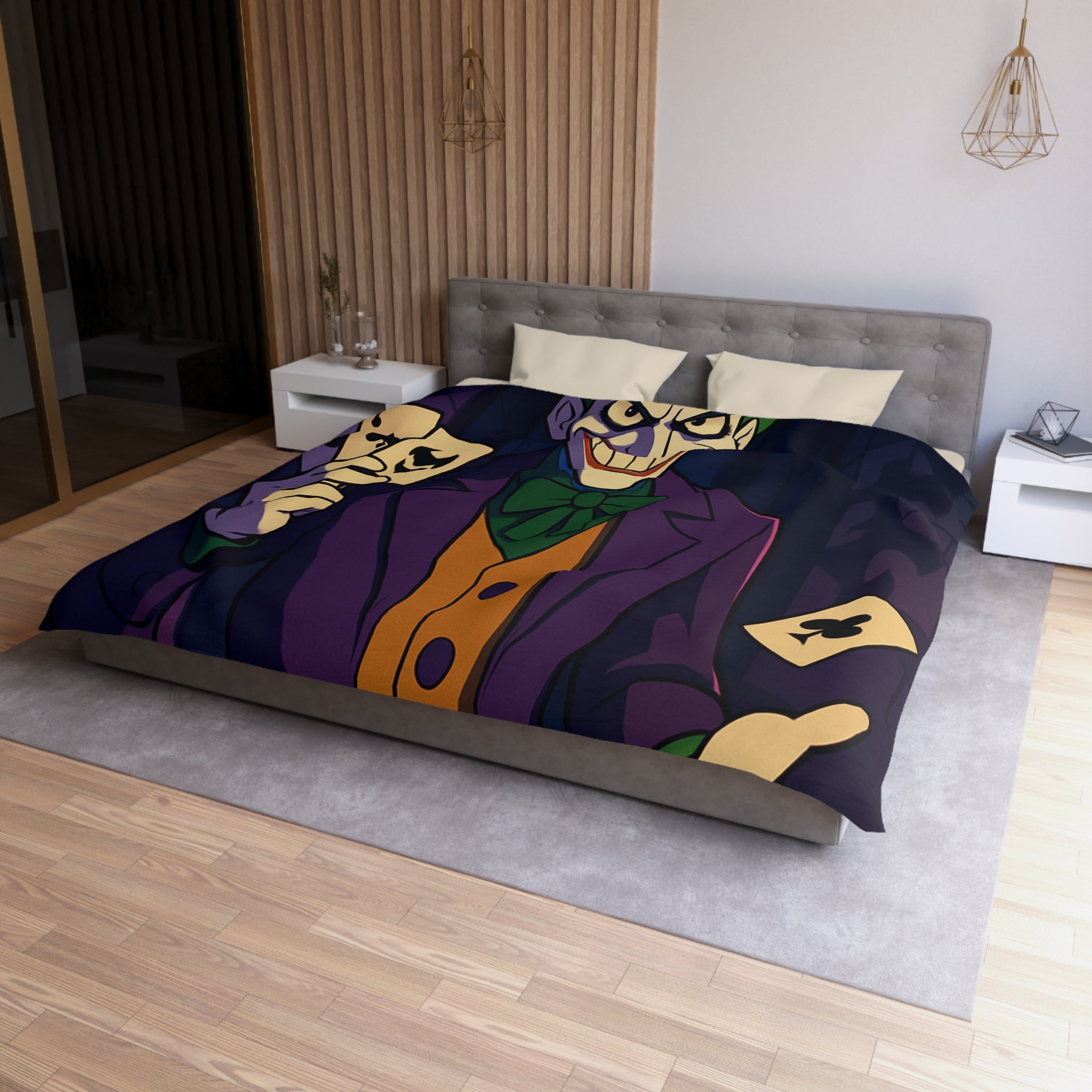 Housse de Couette Microfibre Création Artistique Moderne Design Exclusif Décoration Chambre