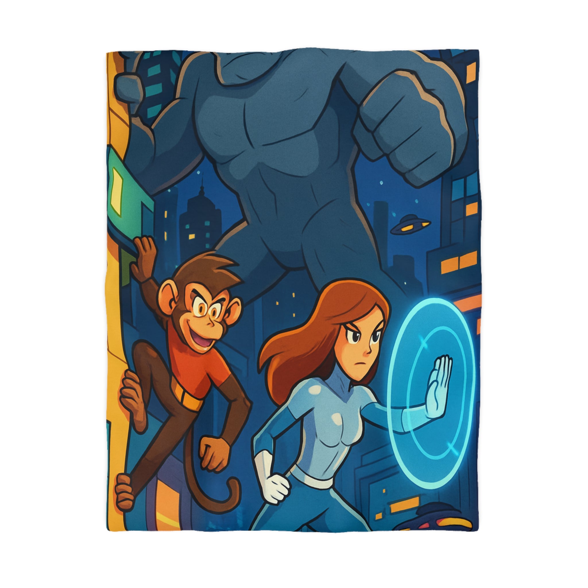 Housse de Couette Microfibre Création Artistique Moderne Design Exclusif Décoration Chambre