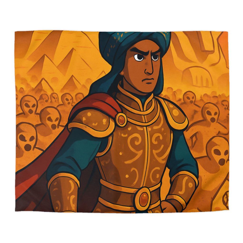 Housse de Couette Microfibre Design Artistique Moderne Décoration Chambre Confort Premium