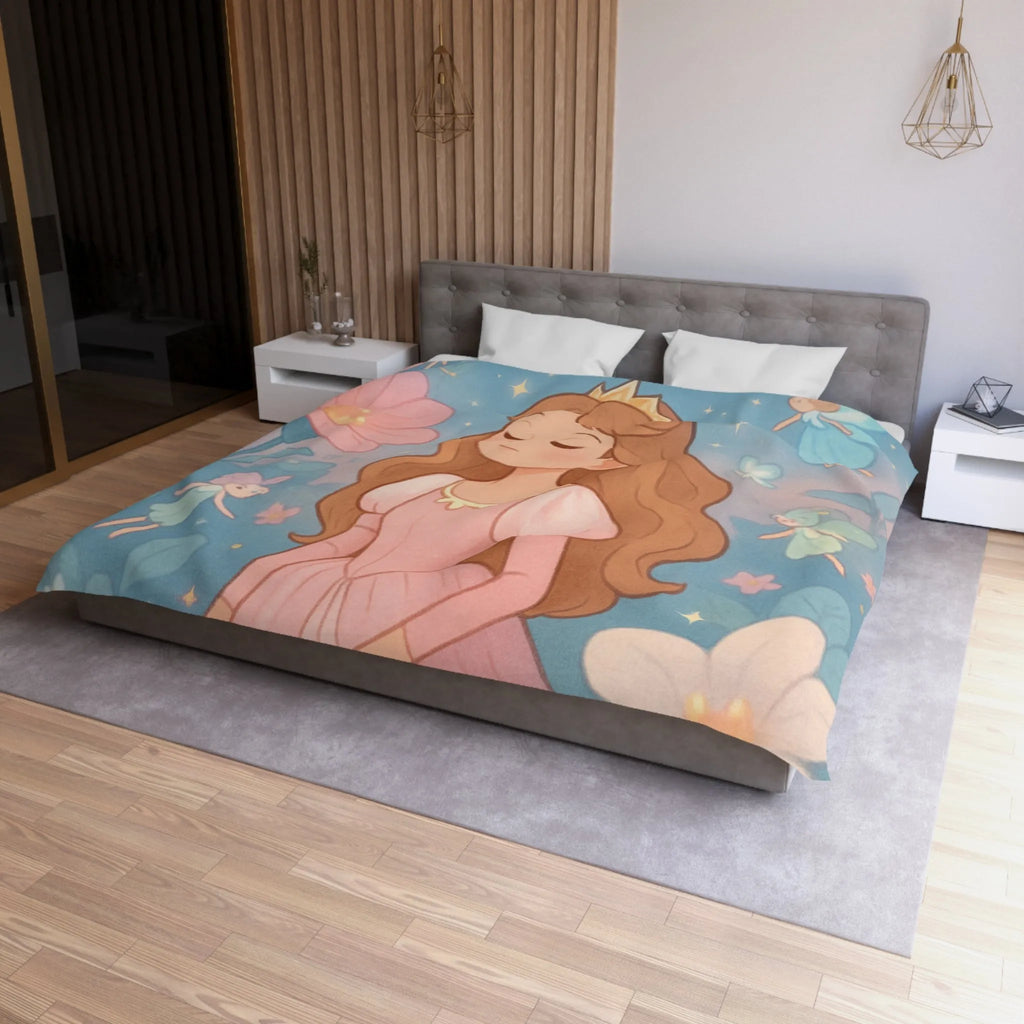 Housse de Couette Microfibre Art Graphique Contemporain Style Décoratif Chambre Tendance