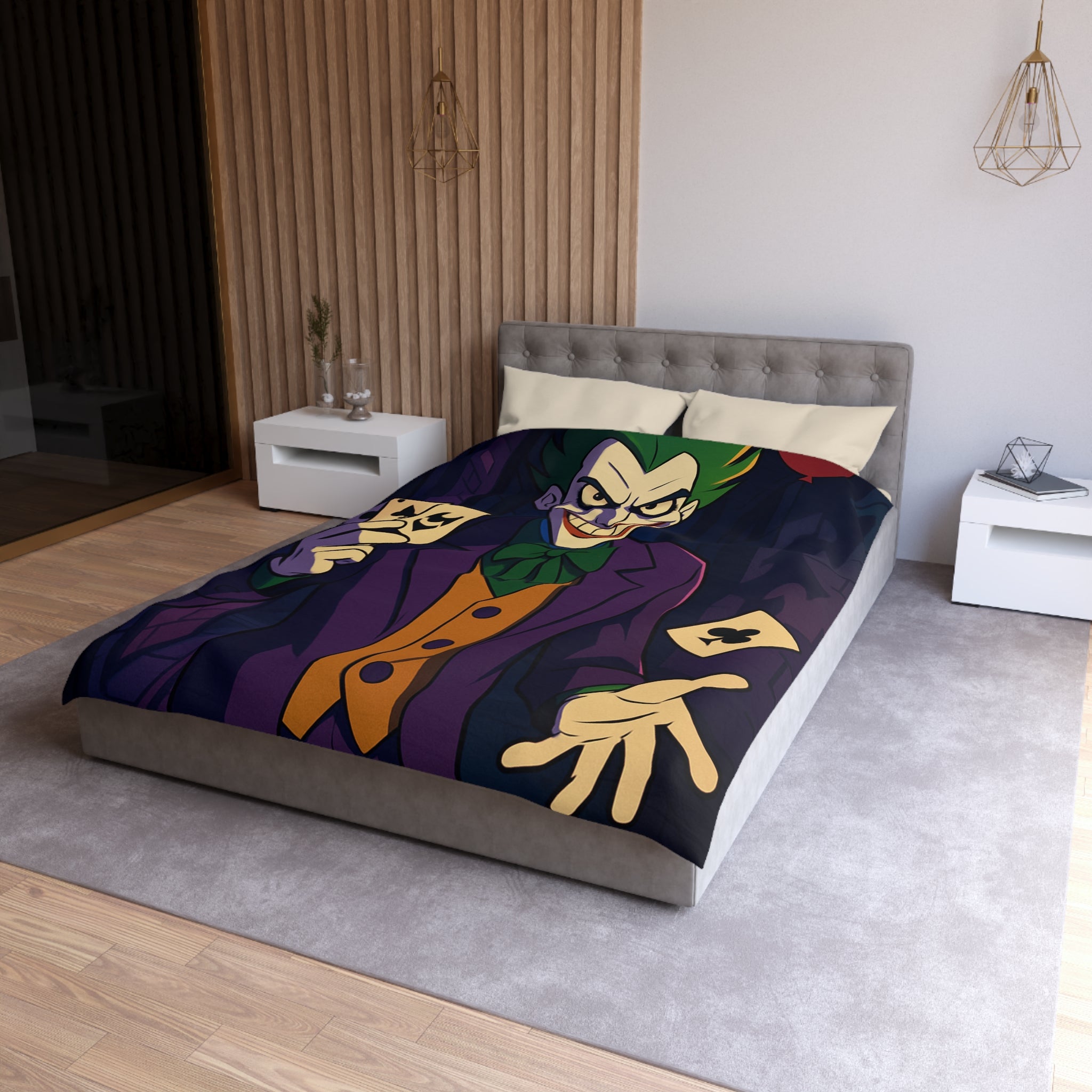 Housse de Couette Microfibre Création Artistique Moderne Design Exclusif Décoration Chambre