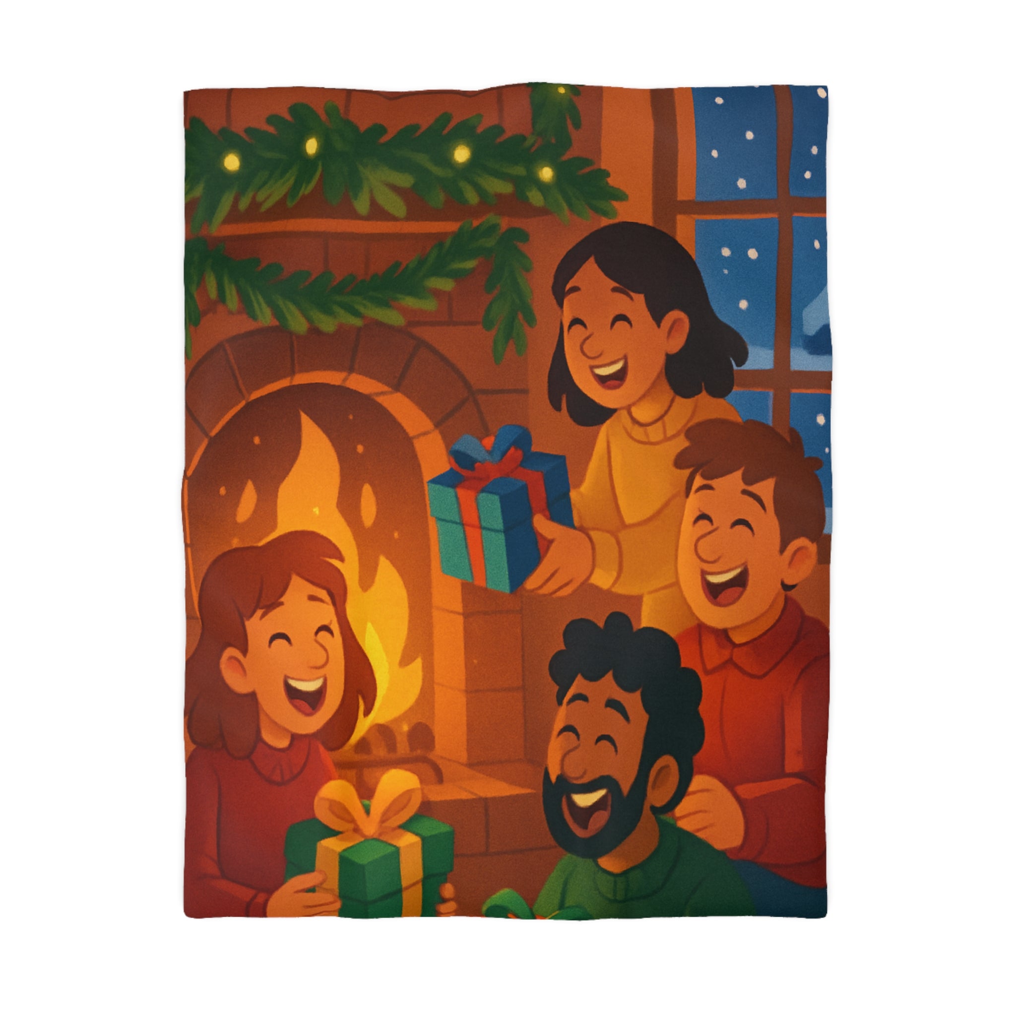 Housse de Couette Microfibre Motif Créatif Original Style Contemporain Chambre Élégante