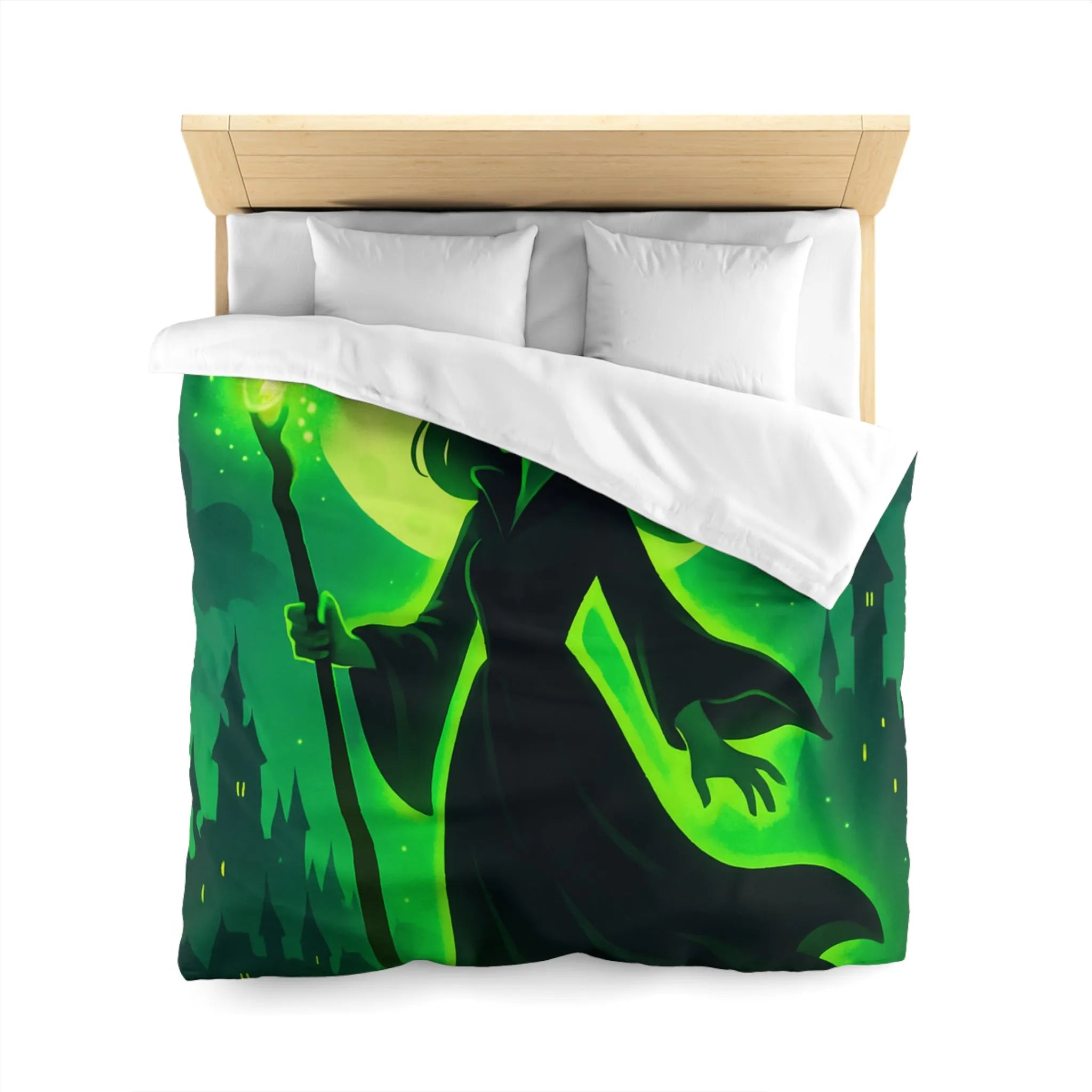 Housse de Couette Microfibre Art Graphique Contemporain Style Décoratif Chambre Tendance