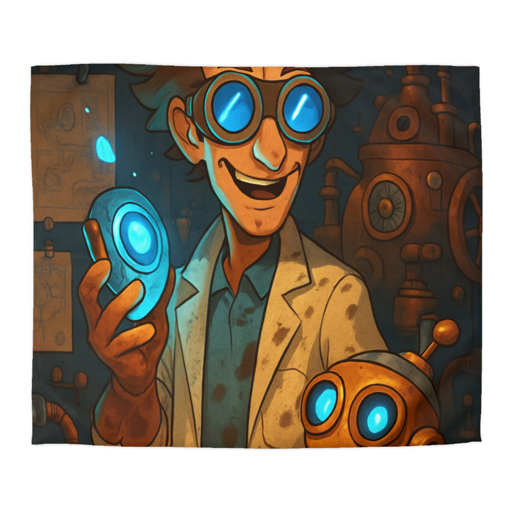 Housse de Couette Microfibre Motif Créatif Original Style Contemporain Chambre Élégante