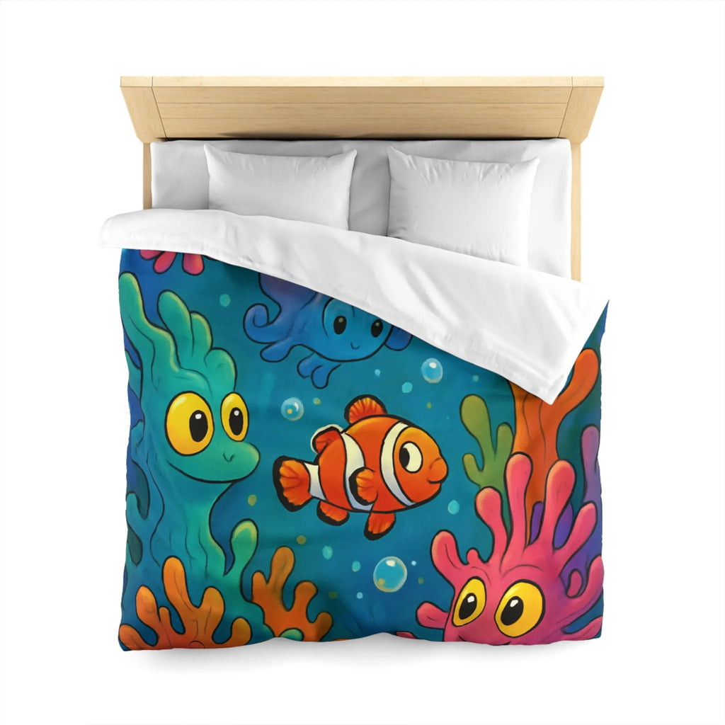 Explorez un Récif Abondant avec Poissons Sourire pour Chambre Enfant Enchantée