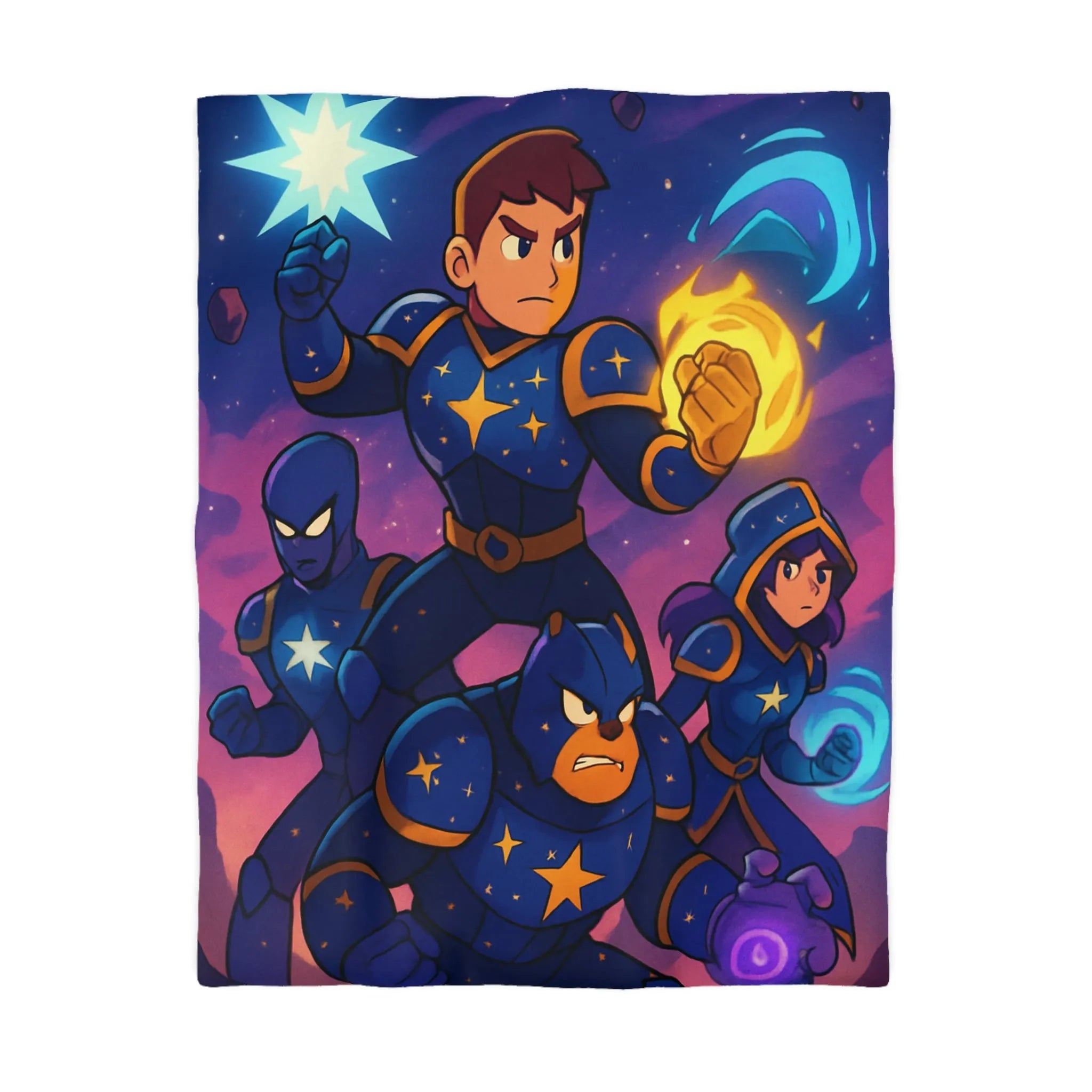 Housse de Couette Microfibre Art Graphique Contemporain Style Décoratif Chambre Tendance