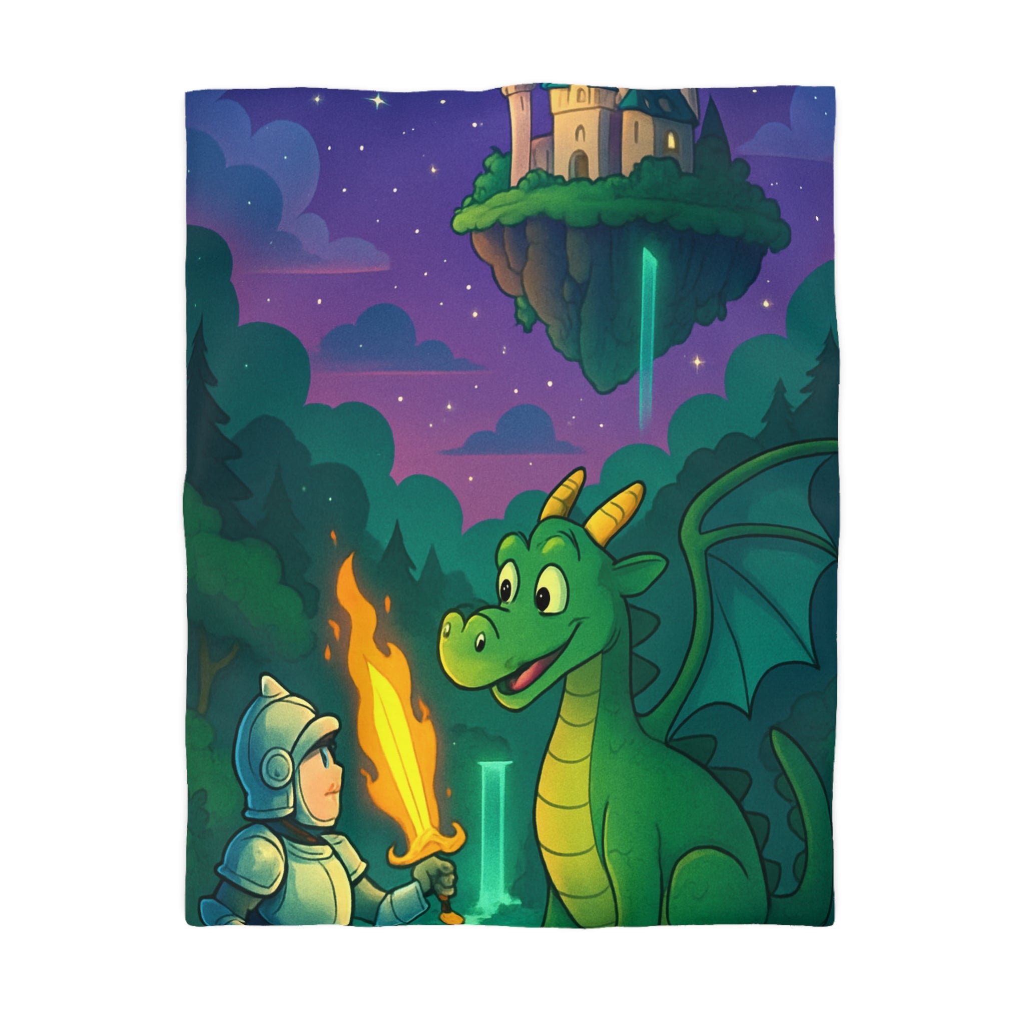 Housse de Couette Microfibre Motif Créatif Original Style Contemporain Chambre Élégante