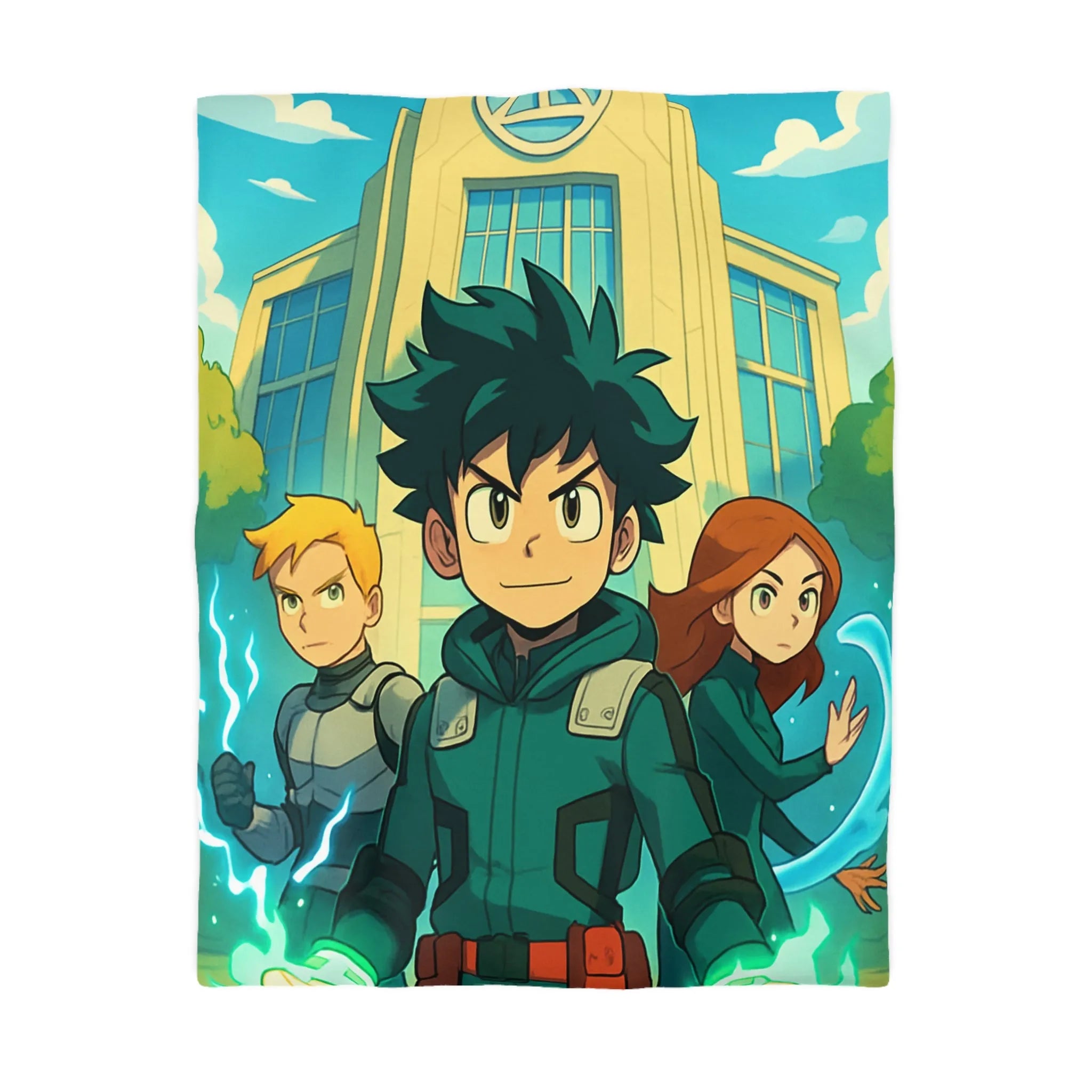 Housse de Couette Microfibre Art Graphique Contemporain Style Décoratif Chambre Tendance