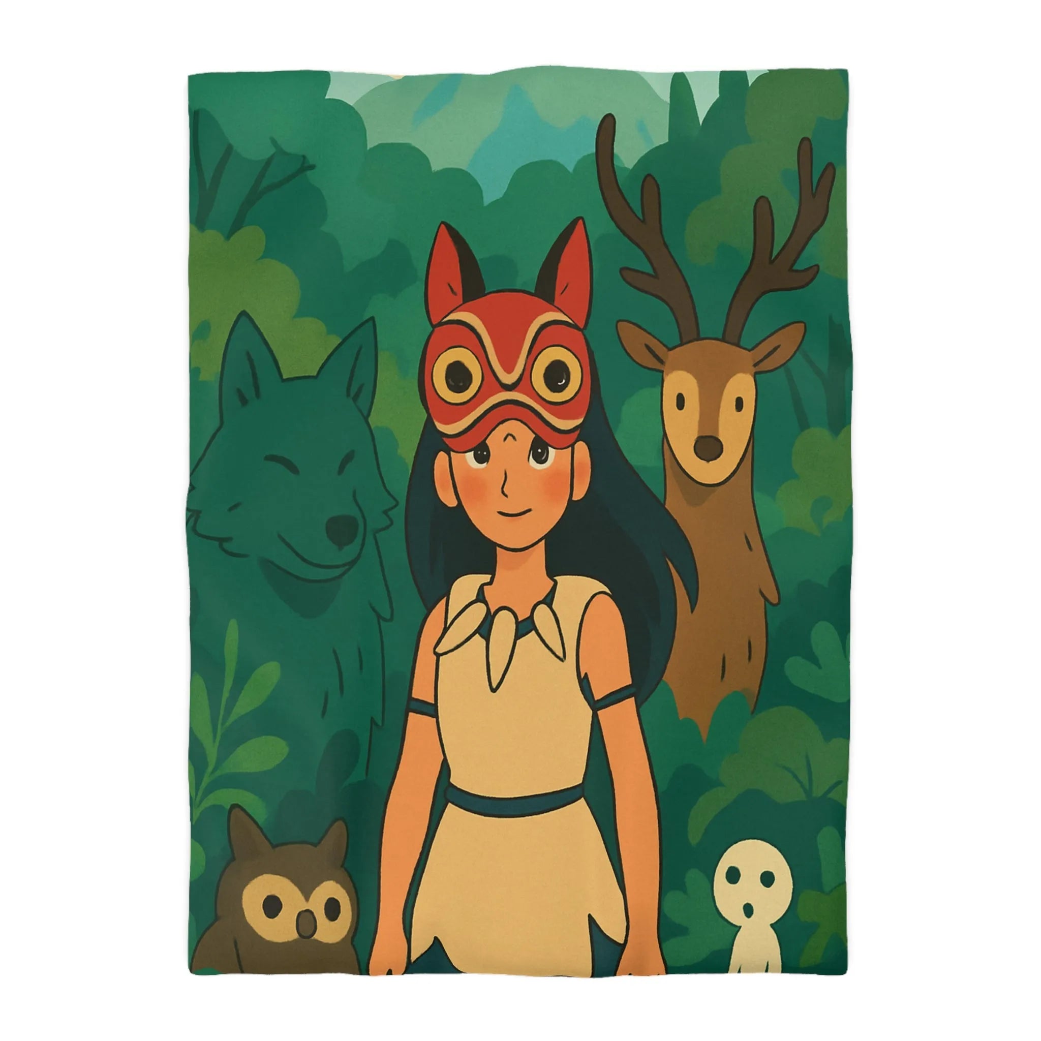 Housse de Couette Microfibre Art Graphique Contemporain Style Décoratif Chambre Tendance