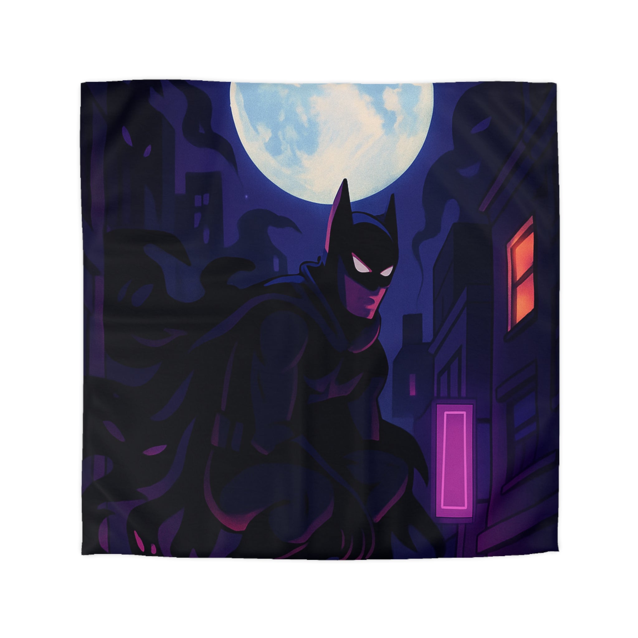 Housse de Couette Microfibre Motif Créatif Original Style Contemporain Chambre Élégante