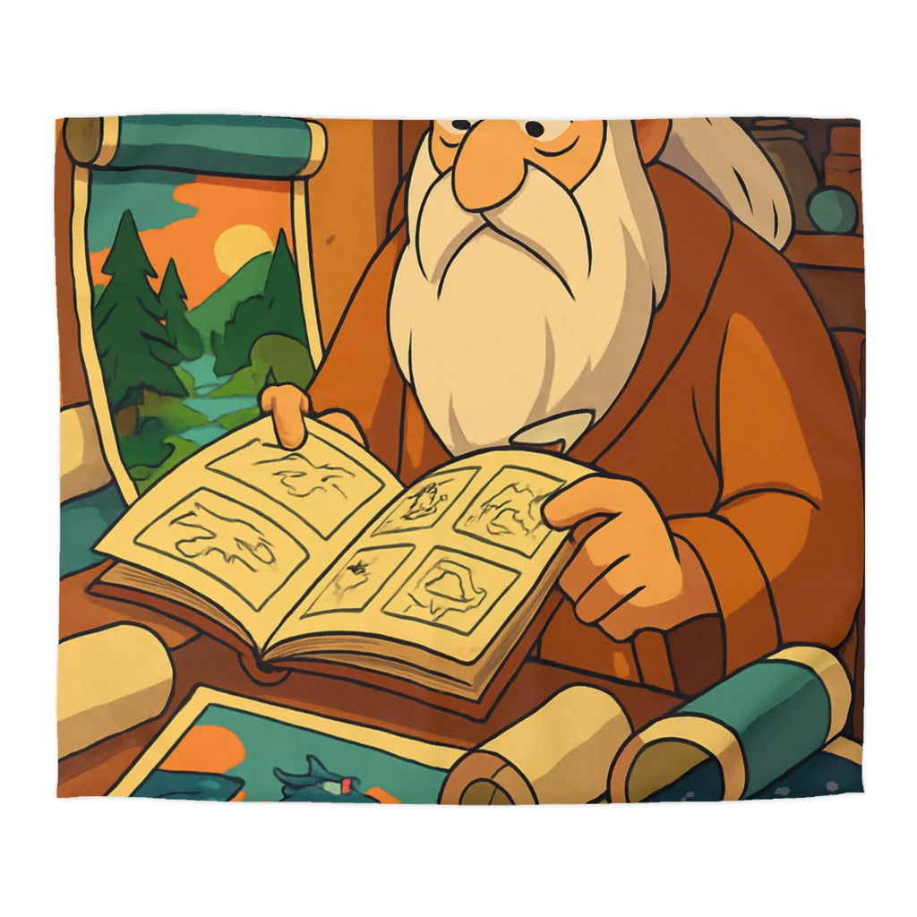 Explorez un monde magique avec cette housse de couette au design enchanteur et coloré