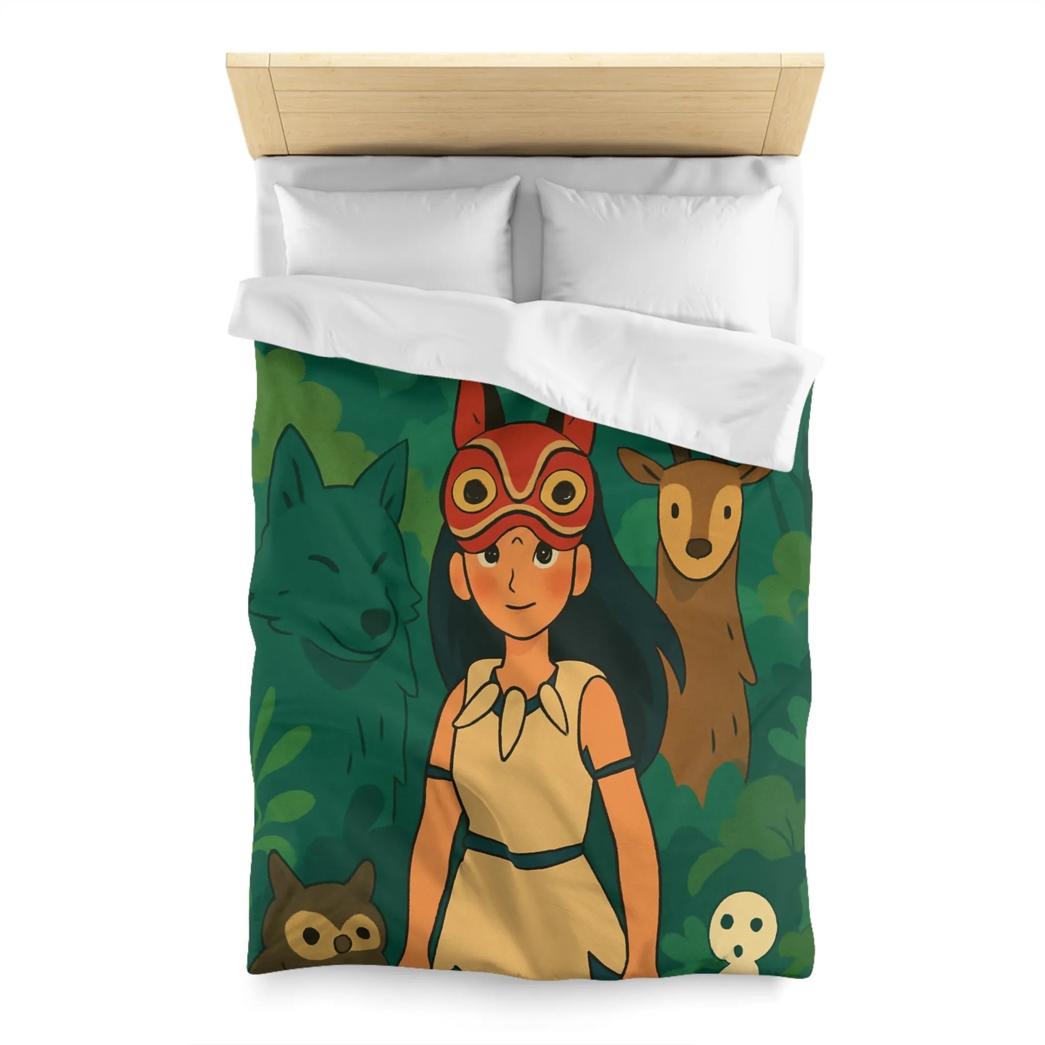 Housse de Couette Microfibre Art Graphique Contemporain Style Décoratif Chambre Tendance