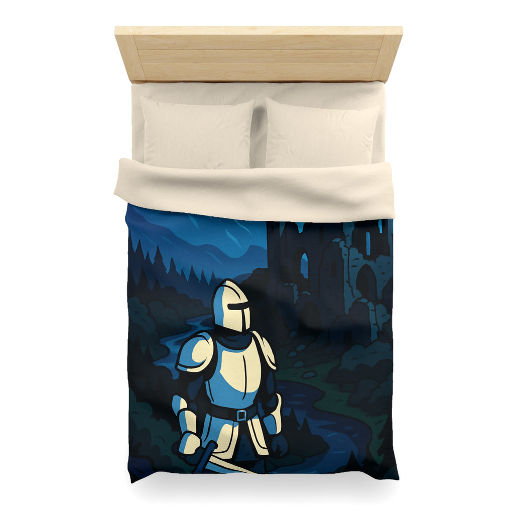 Housse de Couette Microfibre Illustration Unique Design Moderne Décoration Intérieure Raffinée