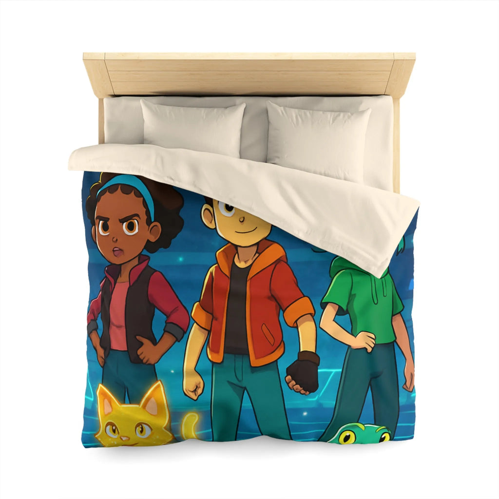 Housse de Couette Microfibre Création Artistique Moderne Design Exclusif Décoration Chambre