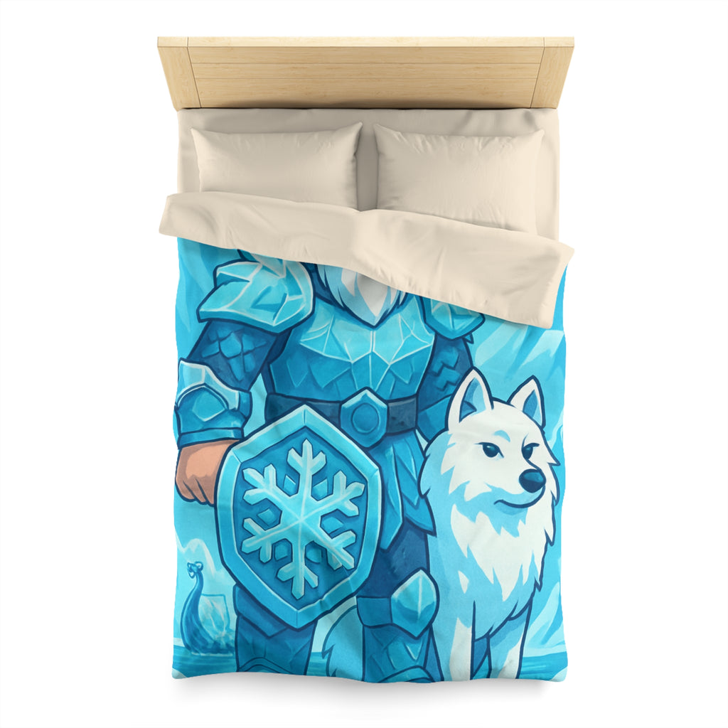 Housse de Couette Microfibre Design Artistique Moderne Décoration Chambre Confort Premium