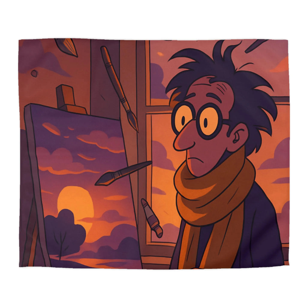 Housse de Couette Microfibre Création Artistique Moderne Design Exclusif Décoration Chambre