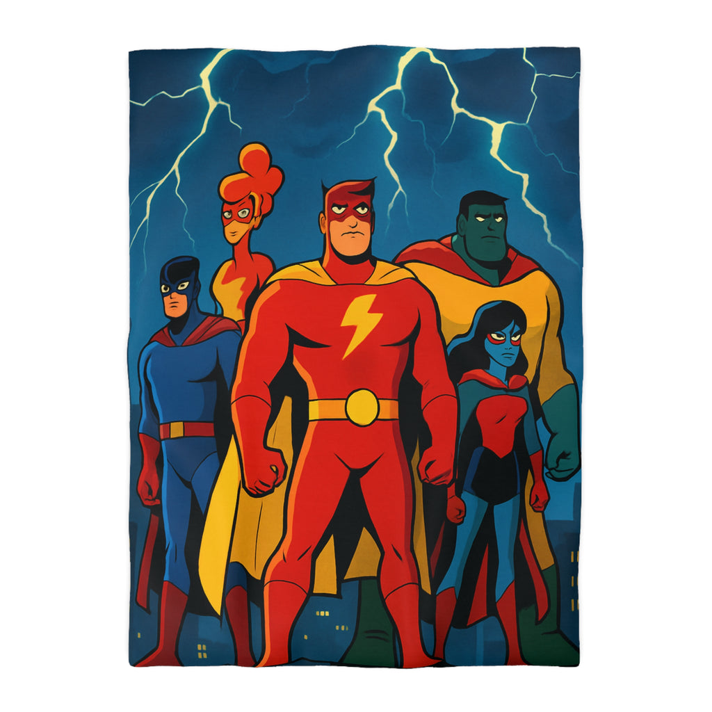 Housse de Couette Microfibre Design Artistique Moderne Décoration Chambre Confort Premium