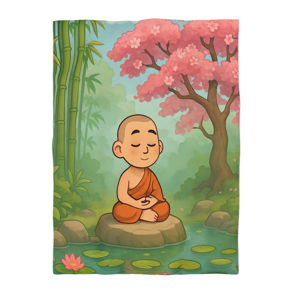 Housse de Couette Microfibre Motif Créatif Original Style Contemporain Chambre Élégante