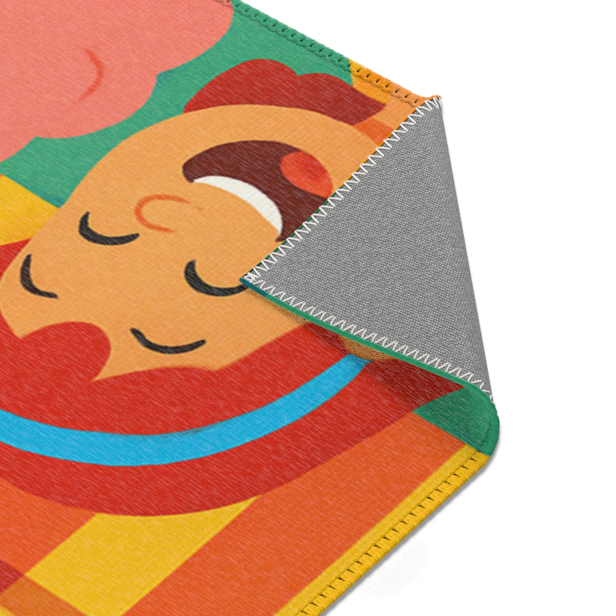 Tapis Coloré Avec Motif Parc D'attractions Enfants Idéal Pour Chambre Ludique Moderne