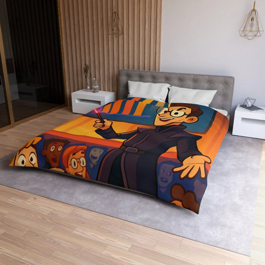 Housse de Couette Microfibre Création Artistique Moderne Design Exclusif Décoration Chambre