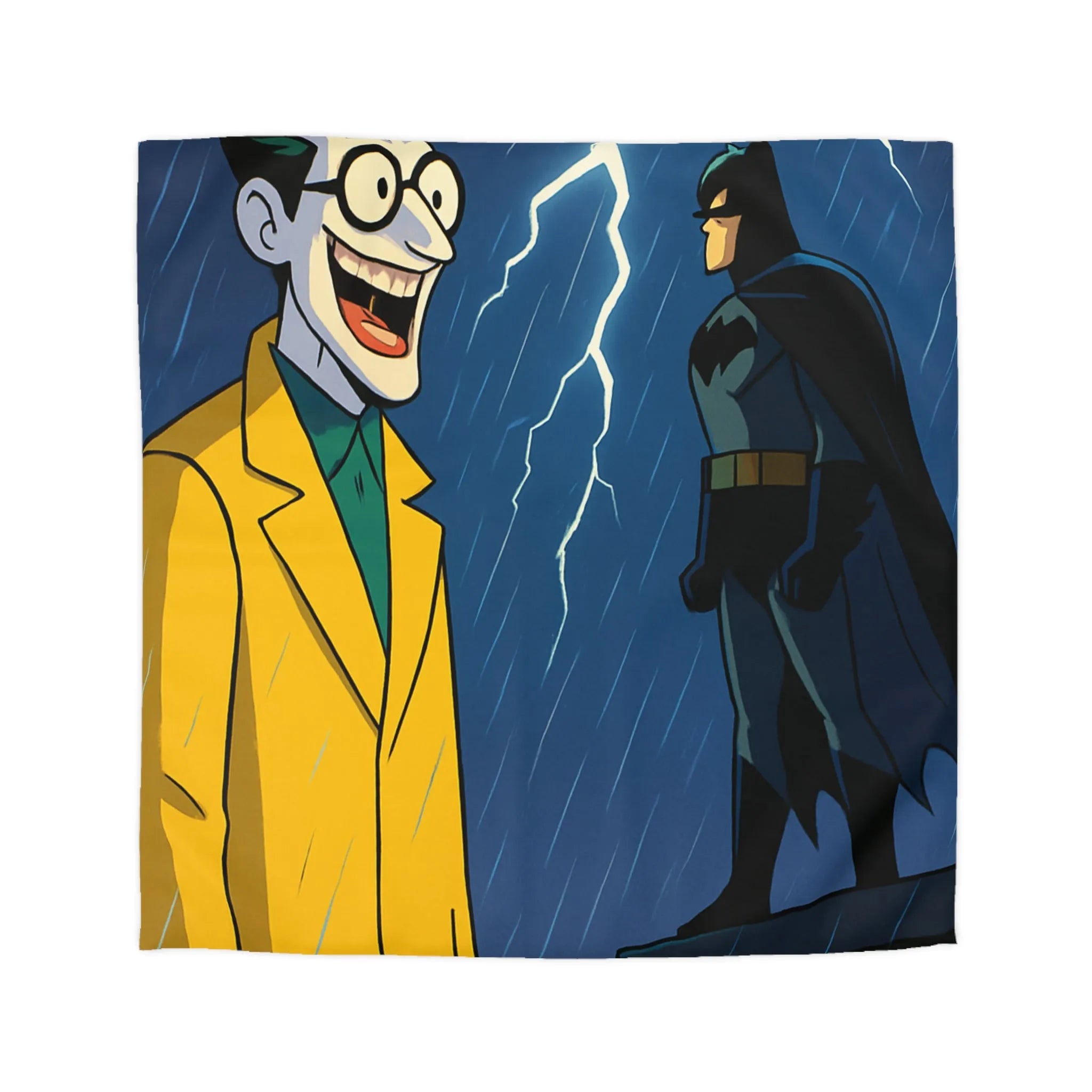 Housse de Couette Microfibre Art Graphique Contemporain Style Décoratif Chambre Tendance