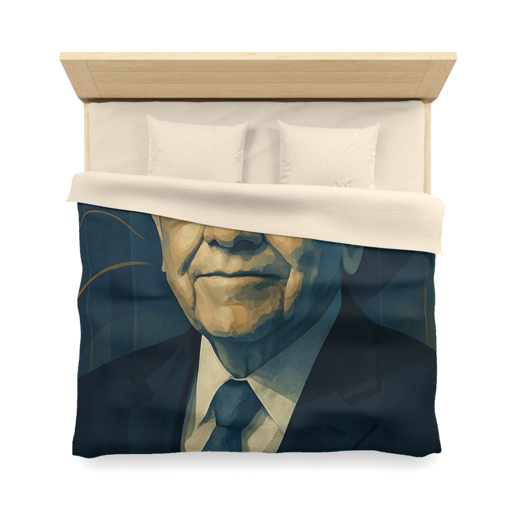 Housse de Couette Microfibre Design Artistique Moderne Décoration Chambre Confort Premium