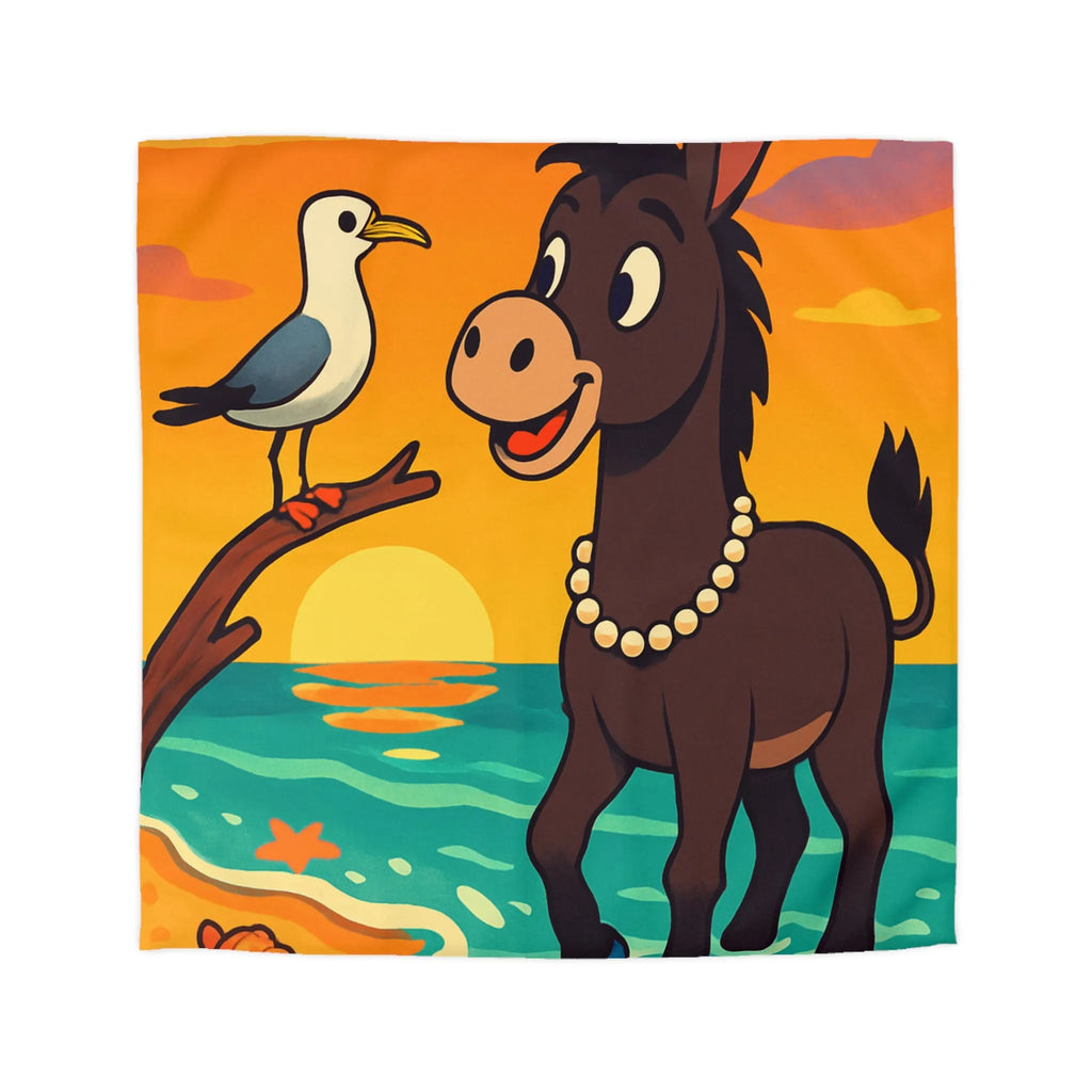 Housse de Couette Microfibre Art Graphique Contemporain Style Décoratif Chambre Tendance