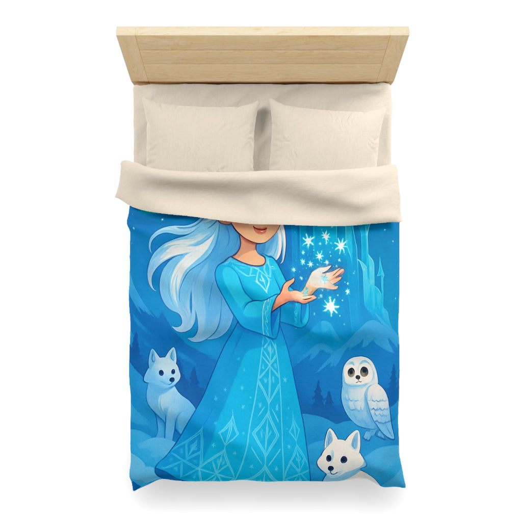 Housse de Couette Microfibre Motif Créatif Original Style Contemporain Chambre Élégante