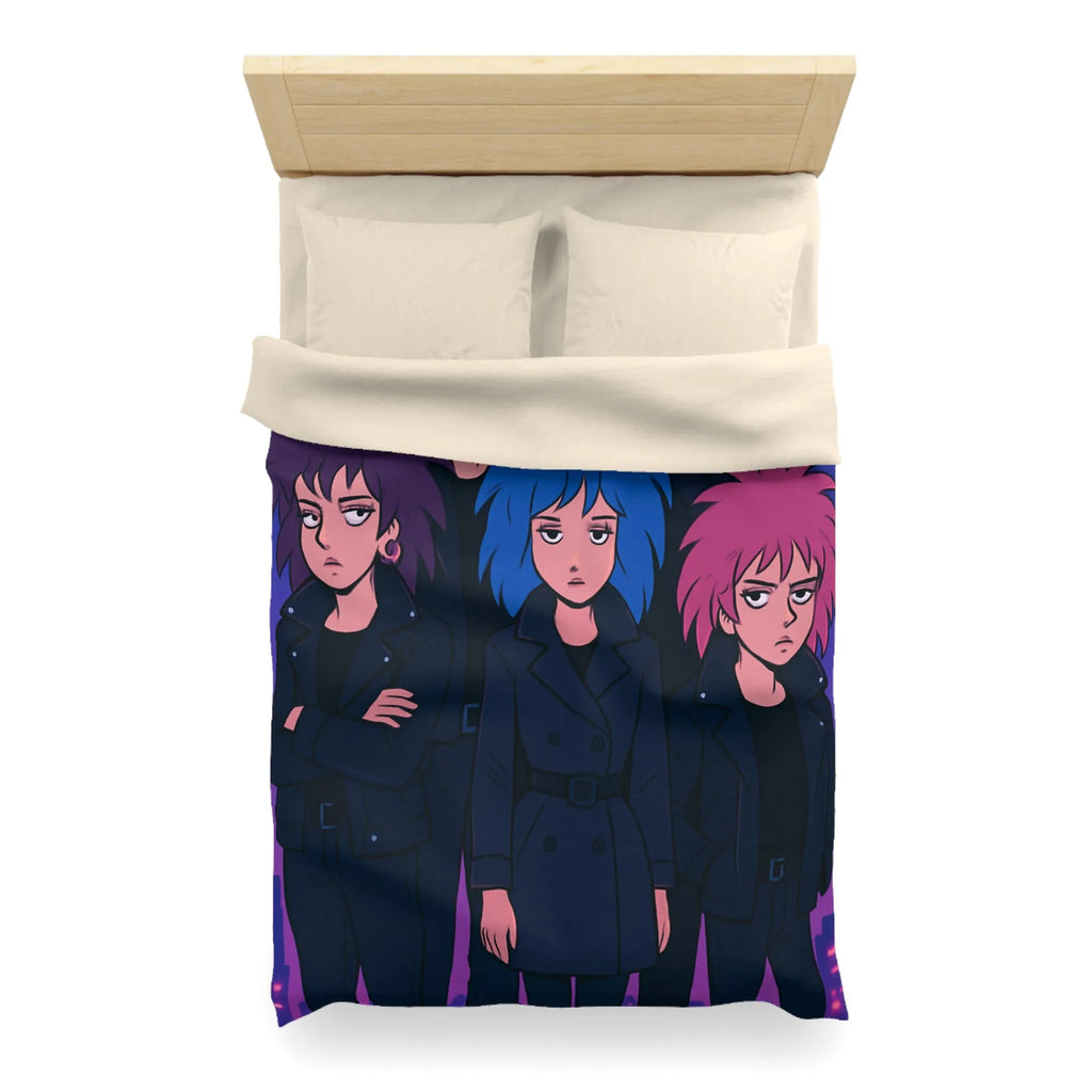 Housse de Couette Microfibre Création Artistique Moderne Design Exclusif Décoration Chambre