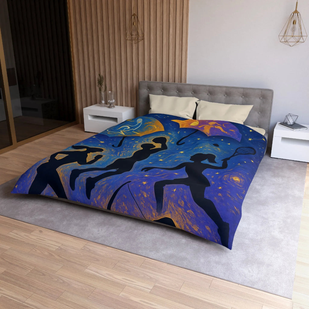 Housse de Couette Microfibre Création Artistique Moderne Design Exclusif Décoration Chambre