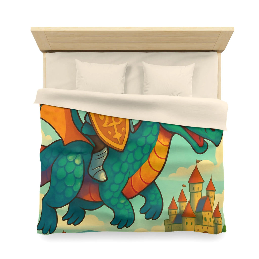 Housse de Couette Microfibre Art Graphique Contemporain Style Décoratif Chambre Tendance