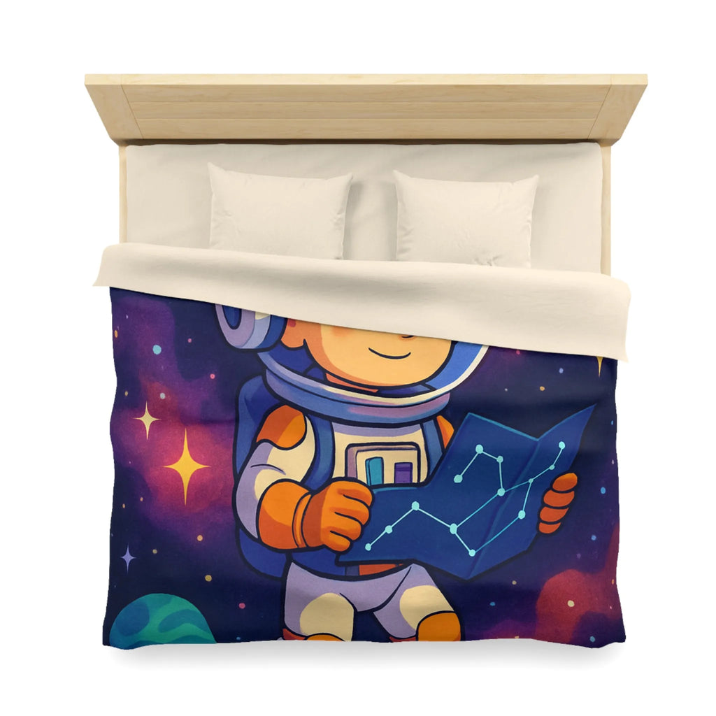 Explorez l'Espace avec un Jeune Astronaute et Planètes Colorées sur Votre Linge