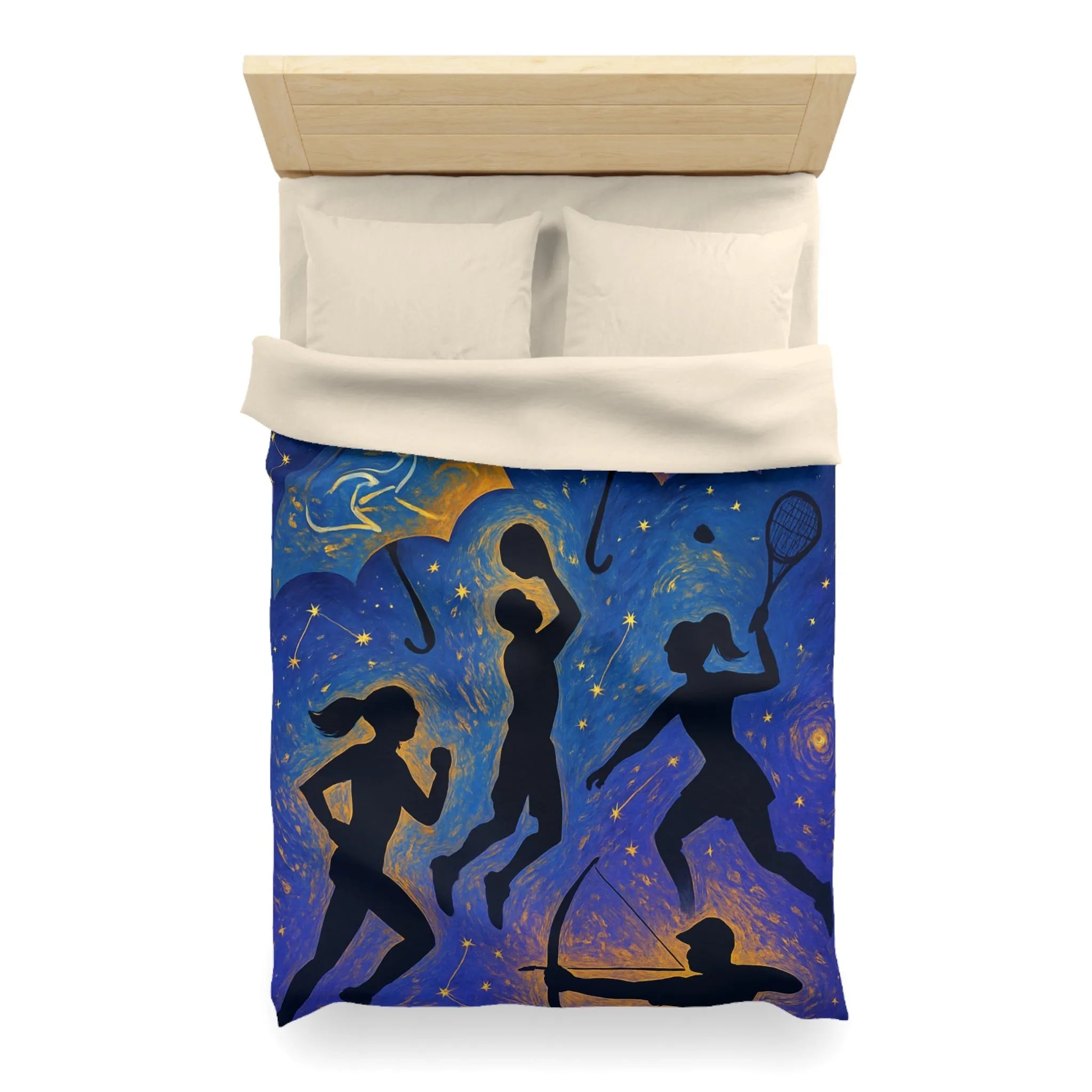 Housse de Couette Microfibre Création Artistique Moderne Design Exclusif Décoration Chambre