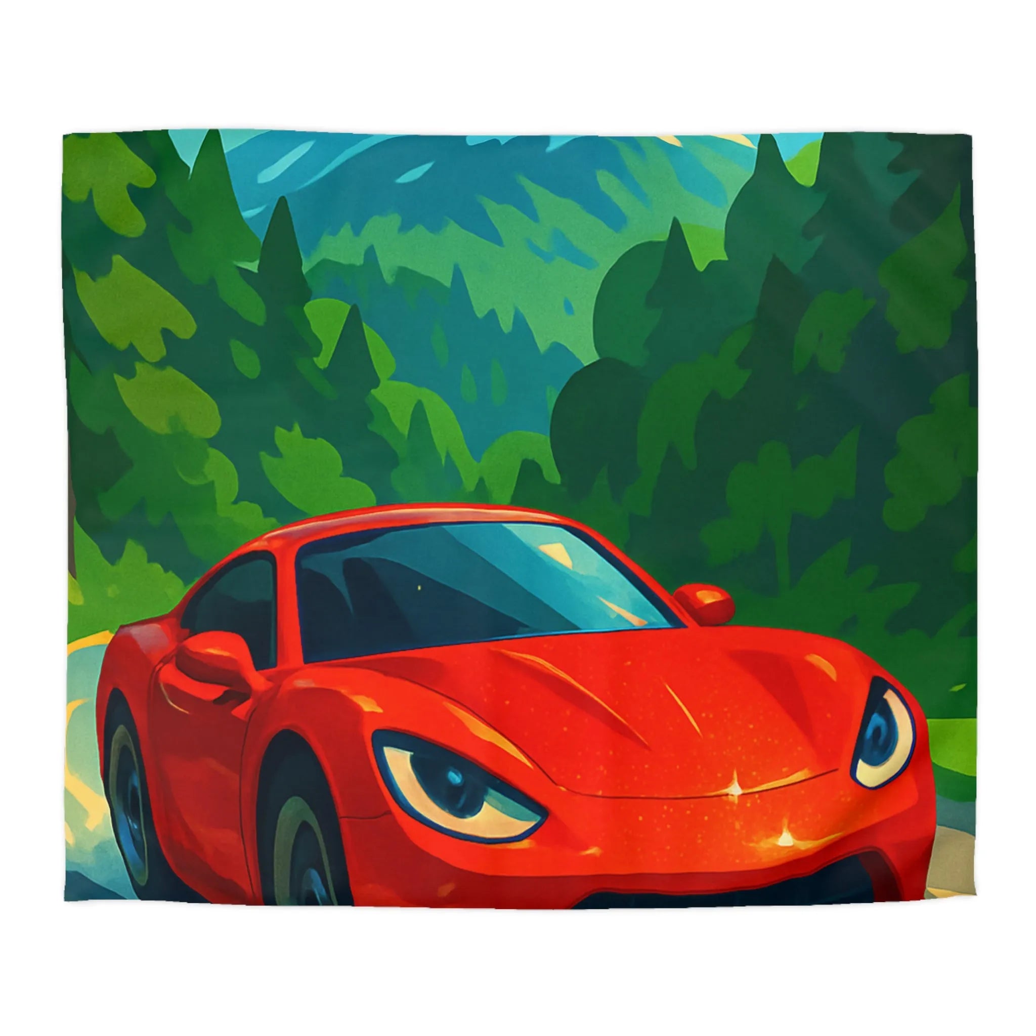 Housse de Couette Microfibre Création Artistique Moderne Design Exclusif Décoration Chambre