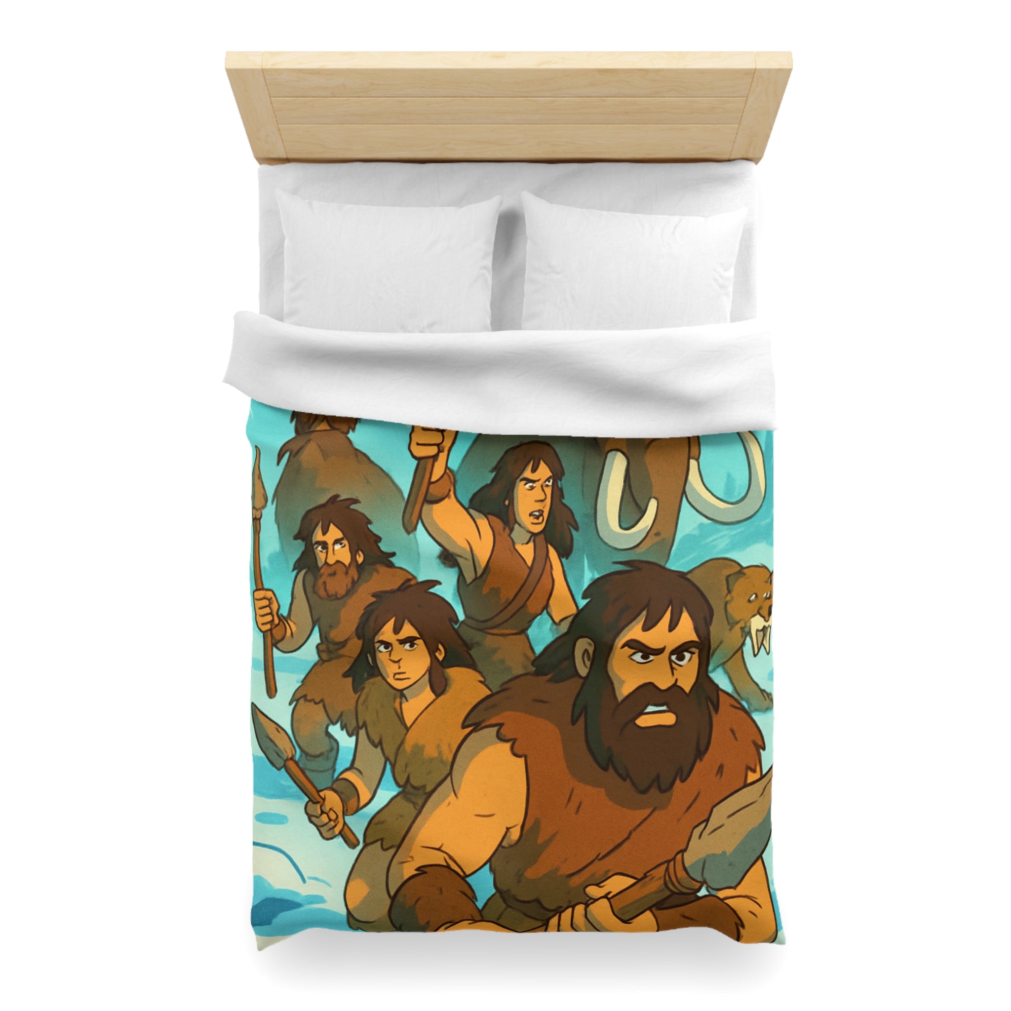 Housse de Couette Microfibre Design Artistique Moderne Décoration Chambre Confort Premium