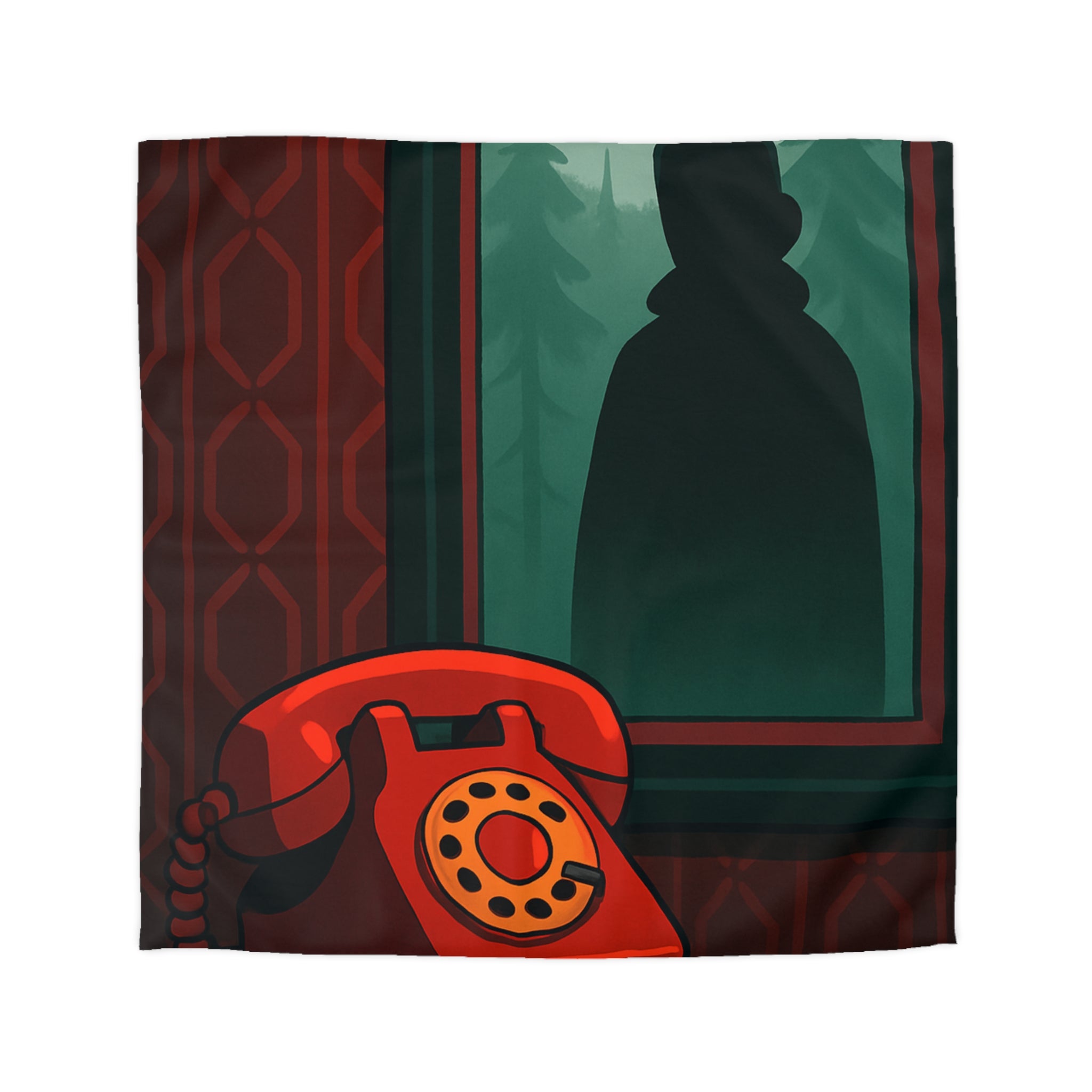 Housse de Couette Microfibre Design Artistique Moderne Décoration Chambre Confort Premium