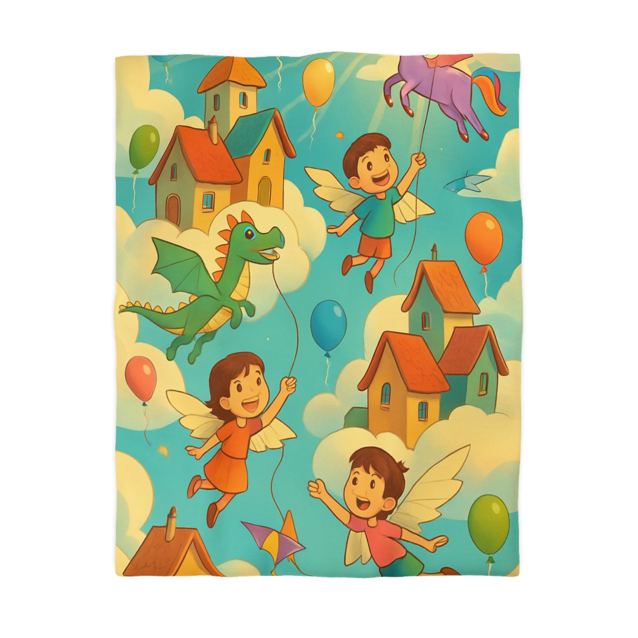 Housse de Couette Microfibre Création Artistique Moderne Design Exclusif Décoration Chambre