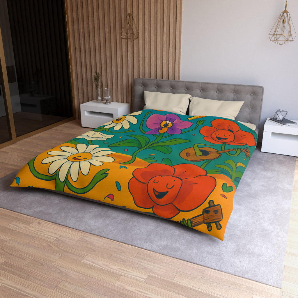 Housse de Couette Microfibre Création Artistique Moderne Design Exclusif Décoration Chambre