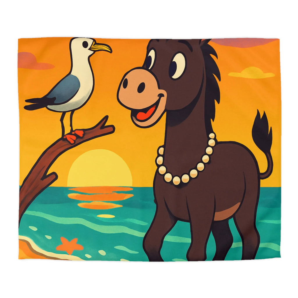 Housse de Couette Microfibre Art Graphique Contemporain Style Décoratif Chambre Tendance