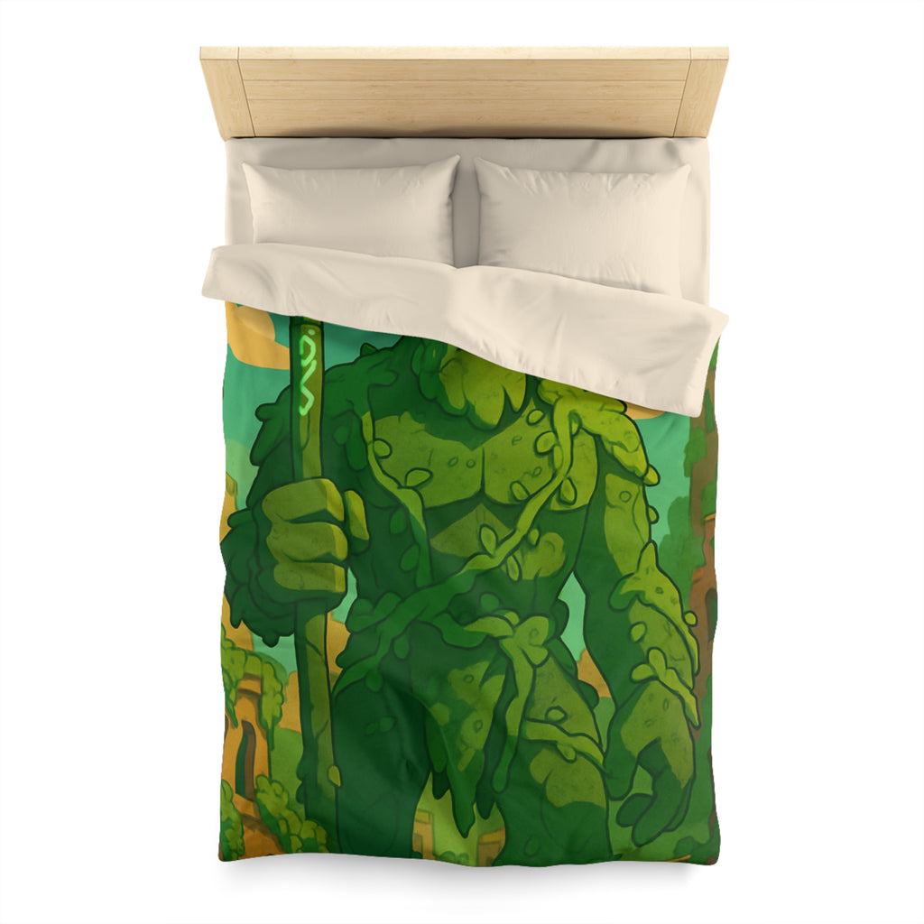 Housse de Couette Microfibre Design Artistique Moderne Décoration Chambre Confort Premium