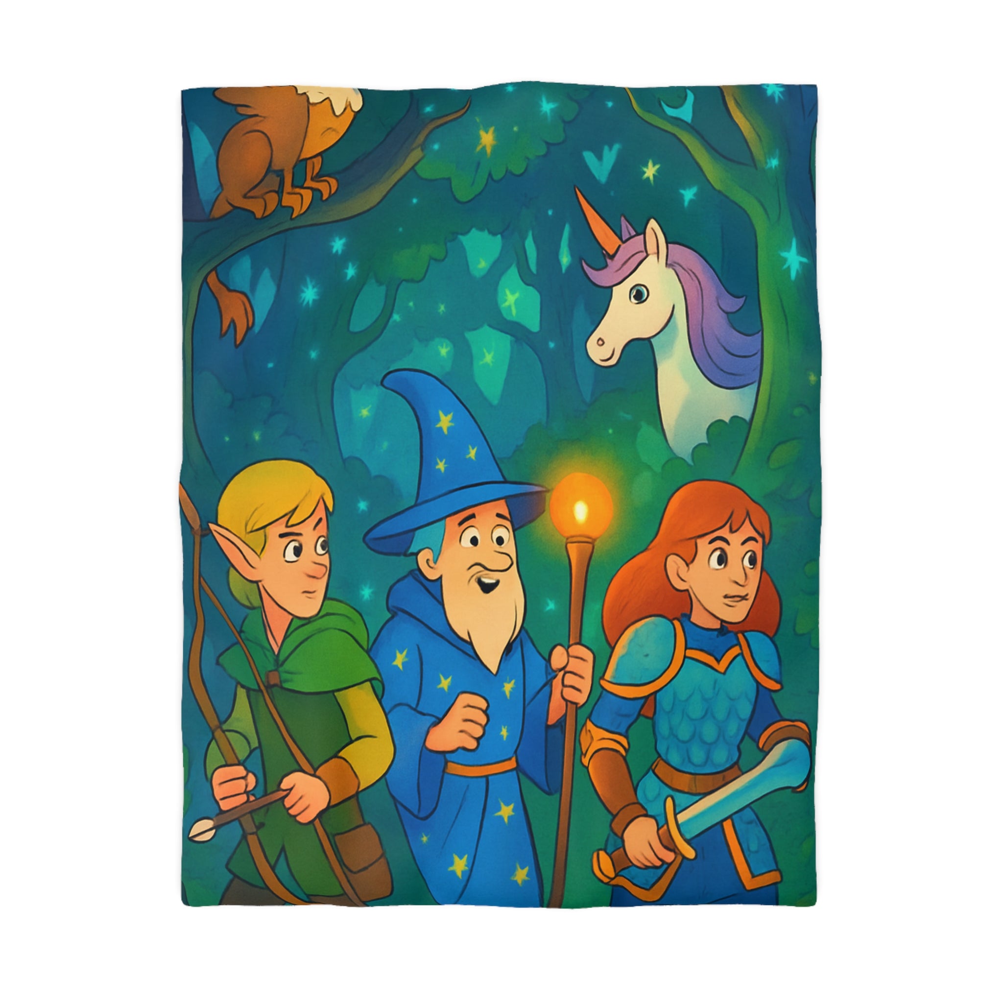 Housse de Couette Microfibre Motif Créatif Original Style Contemporain Chambre Élégante