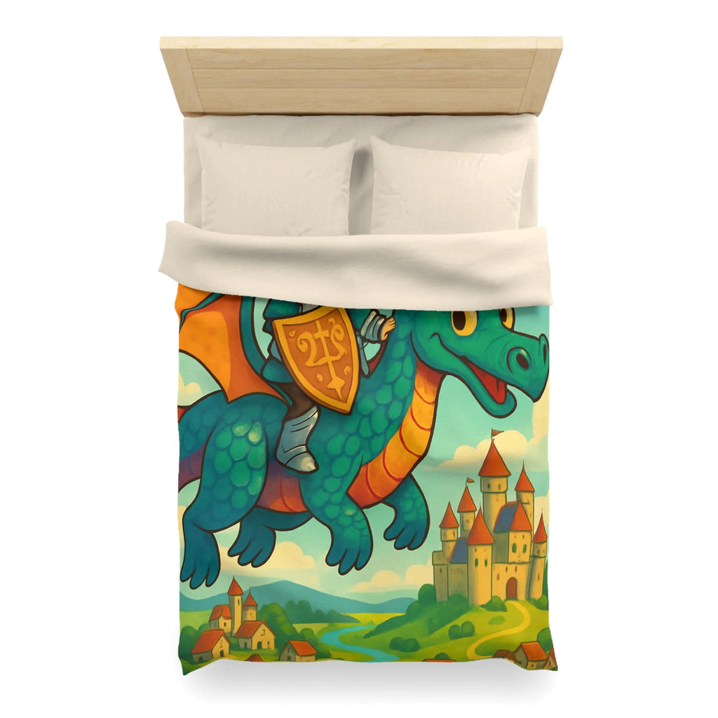 Housse de Couette Microfibre Art Graphique Contemporain Style Décoratif Chambre Tendance