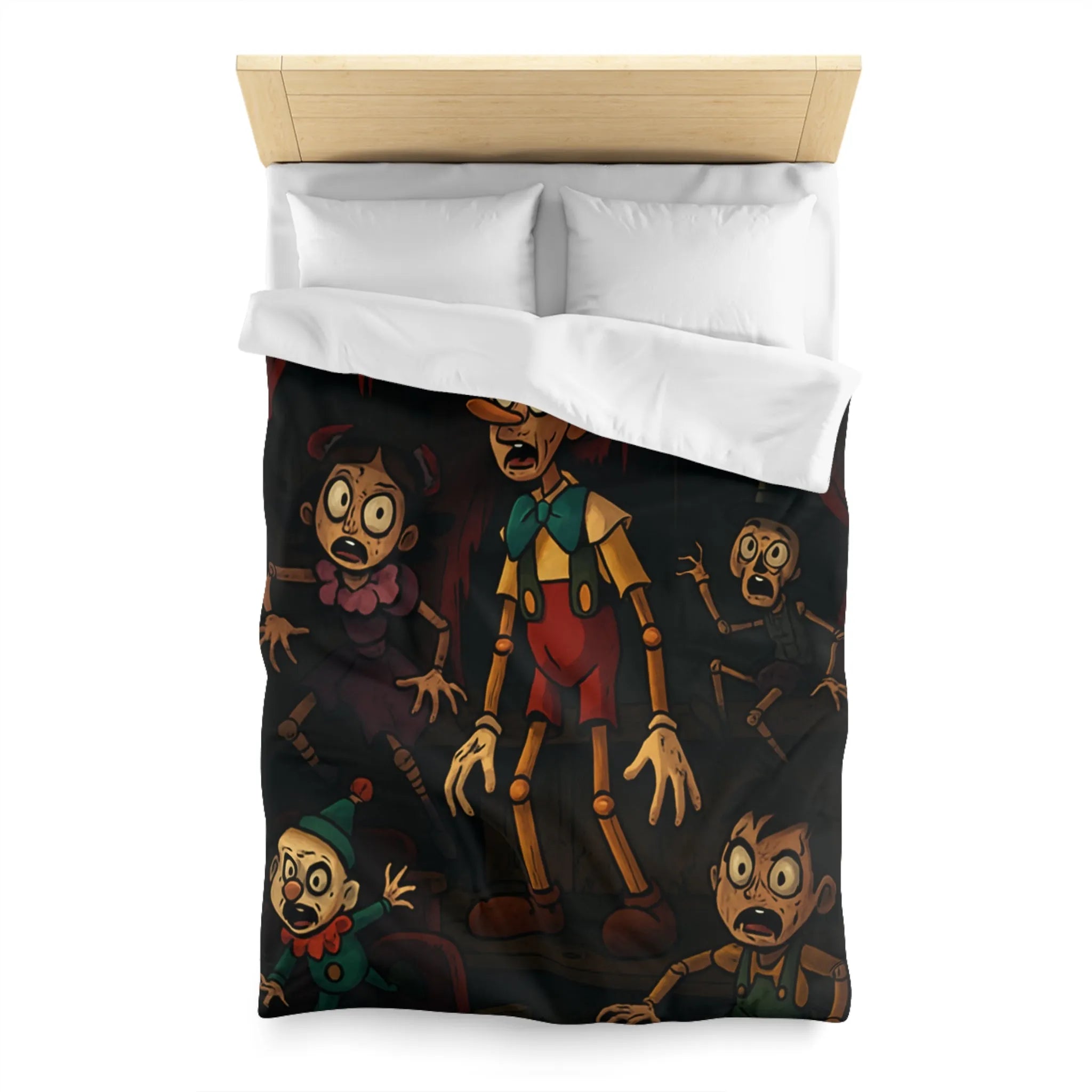 Housse de Couette Microfibre Création Artistique Moderne Design Exclusif Décoration Chambre