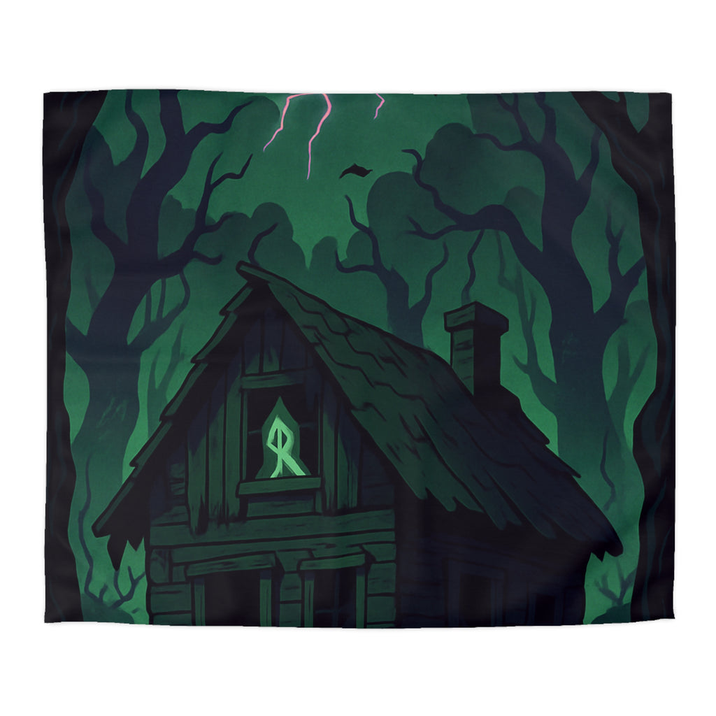 Housse de Couette Microfibre Design Artistique Moderne Décoration Chambre Confort Premium