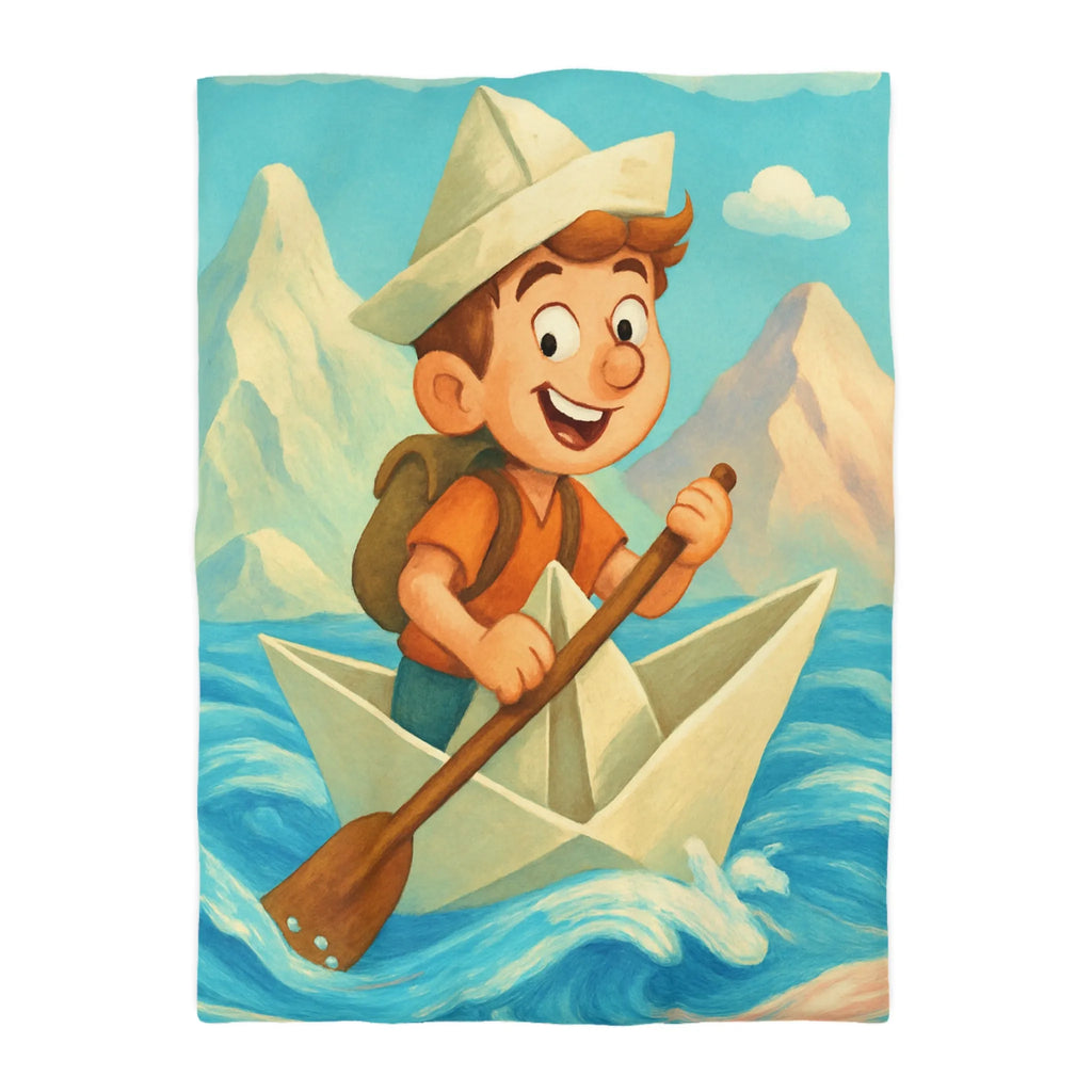 Housse de Couette Microfibre Art Graphique Contemporain Style Décoratif Chambre Tendance