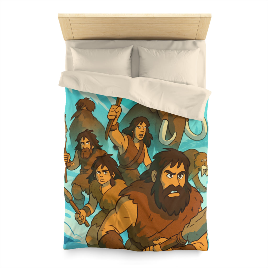 Housse de Couette Microfibre Design Artistique Moderne Décoration Chambre Confort Premium