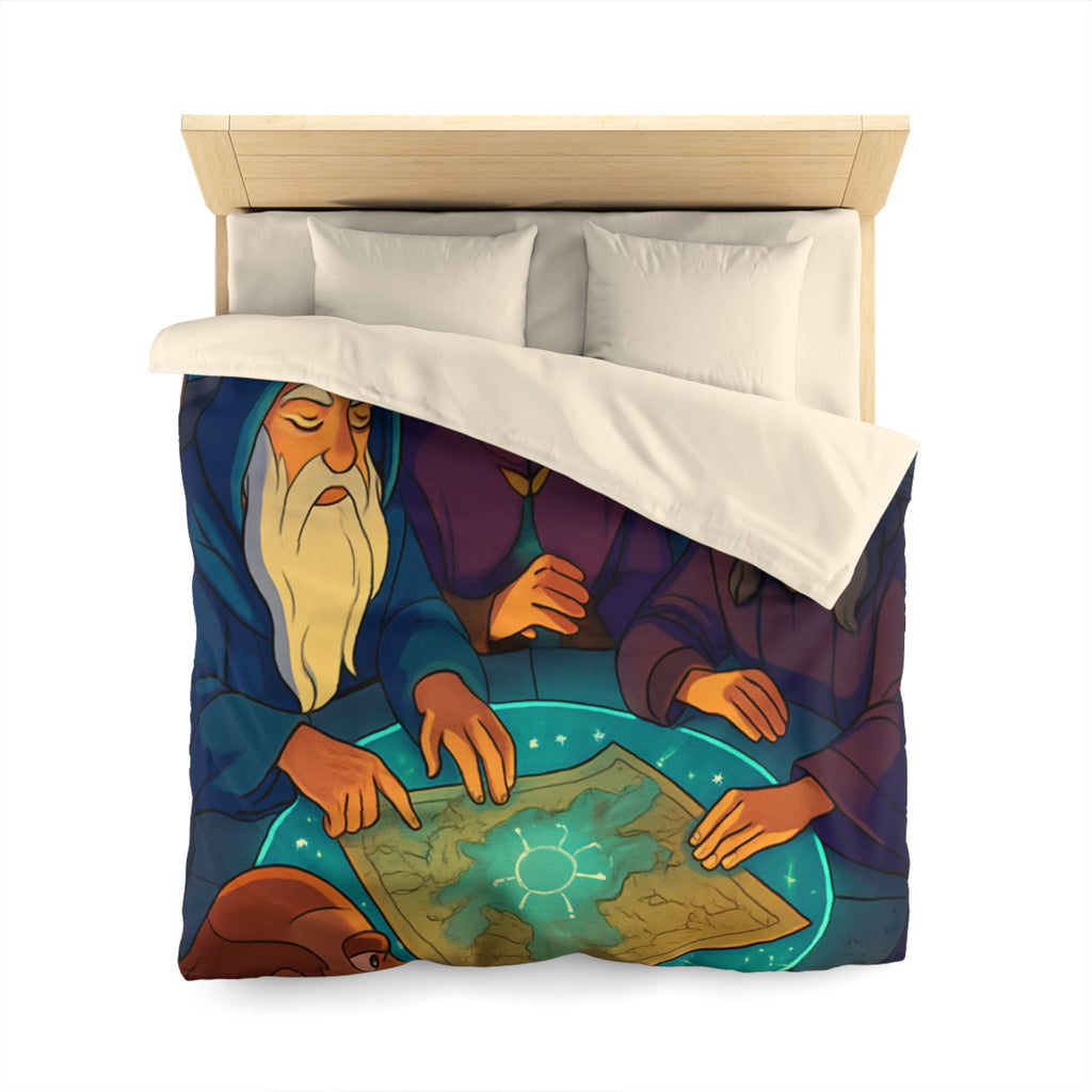 Housse de Couette Microfibre Création Artistique Moderne Design Exclusif Décoration Chambre