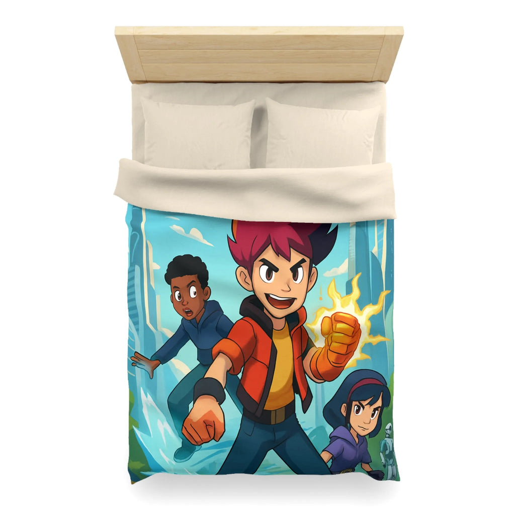 Housse de Couette Microfibre Création Artistique Moderne Design Exclusif Décoration Chambre