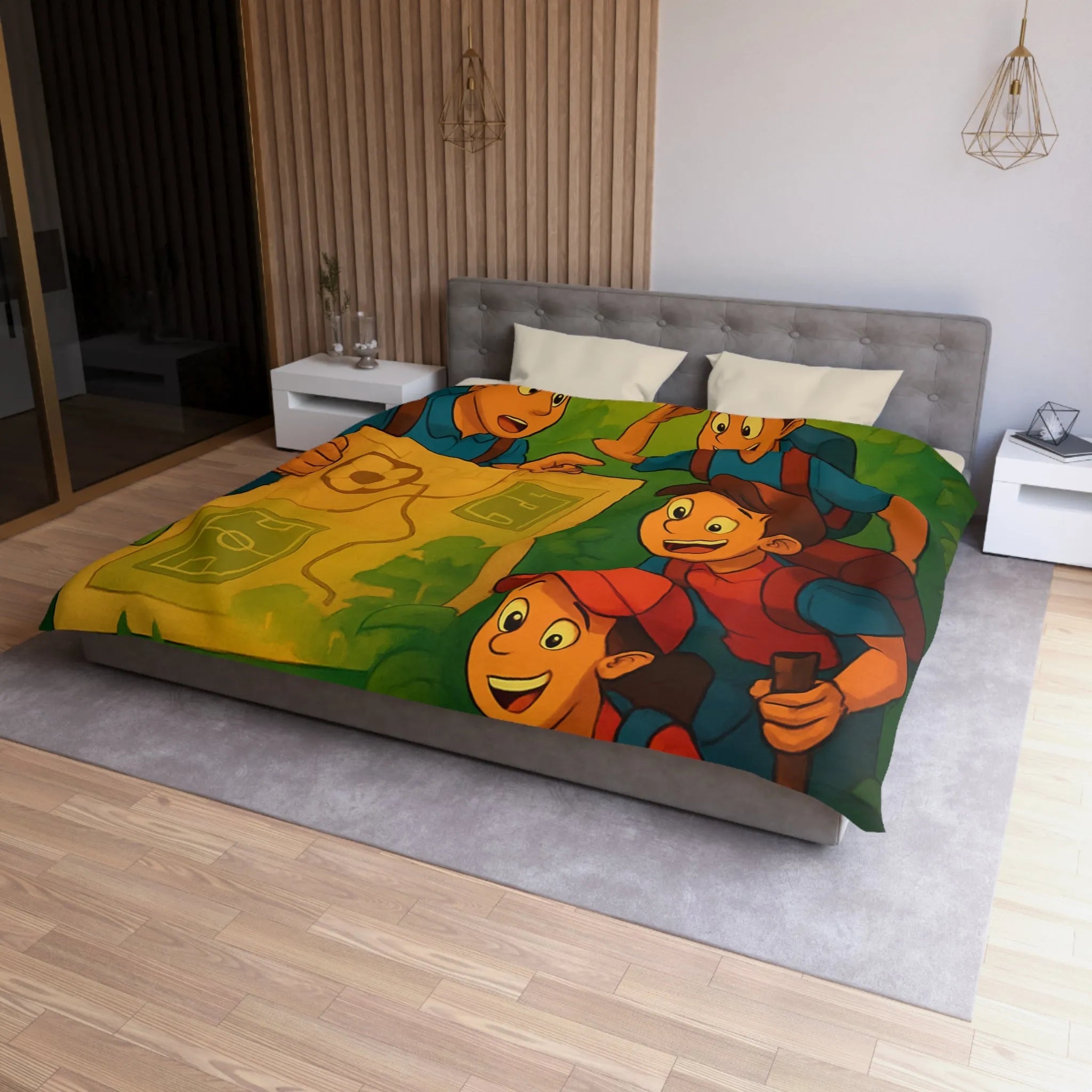 Explorez la jungles enchantée et découvrez un trésor inestimable sous un coucher de soleil vibrant