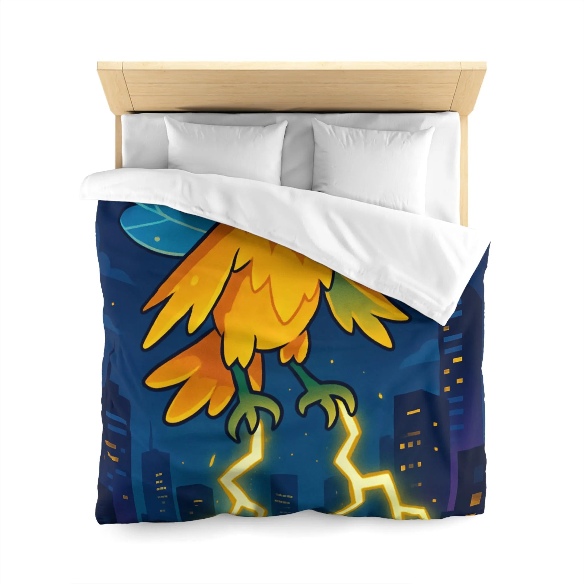 Housse de Couette Microfibre Art Graphique Contemporain Style Décoratif Chambre Tendance